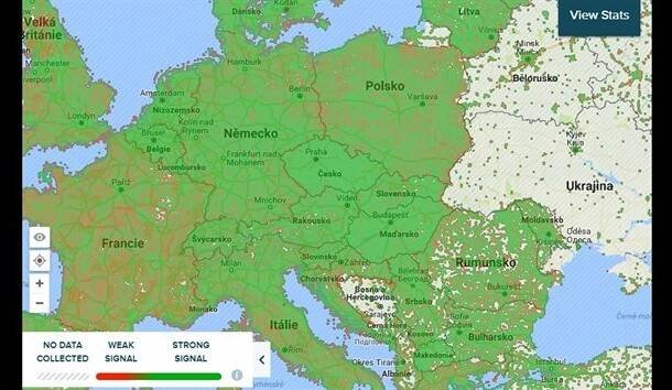 OpenSignal prostřednictvím uživatelských dat mapuje kvalitu mobilního signálu ve 191 státech