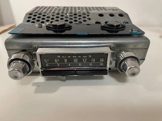 Autorádio, originální retro, původní stav - TV, audio, video