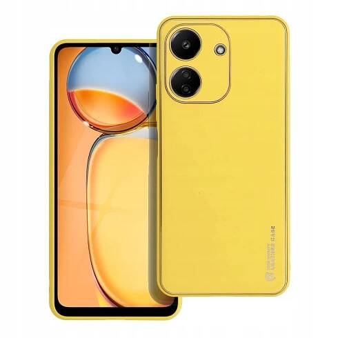 Zadní Kryt IziGSM pro Xiaomi Redmi 13C žlutý + NEJSILNĚJŠÍ SKLO, SKLO NA DISPLEJ PRO XIAOMI