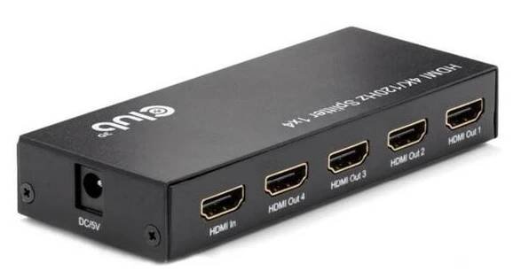 HDMI rozbočovač Club3D 4 porty HDMI, 4K120Hz (CSV-1385) černý