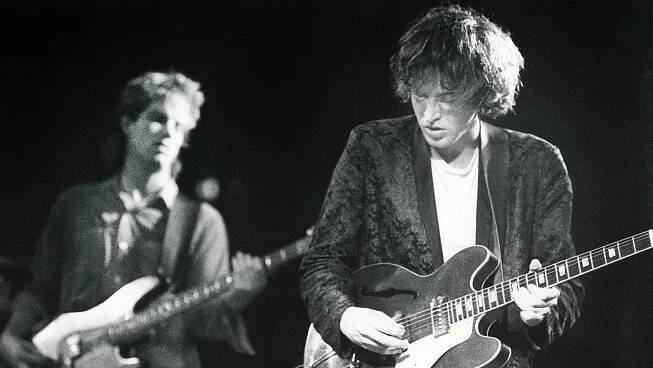 The Dream Syndicate, Steve Wynn, Futurama Festival, Brielpoort, Deinze, Belgium, 23rd September 1984. (Photo by Gie Knaeps/Getty Images)