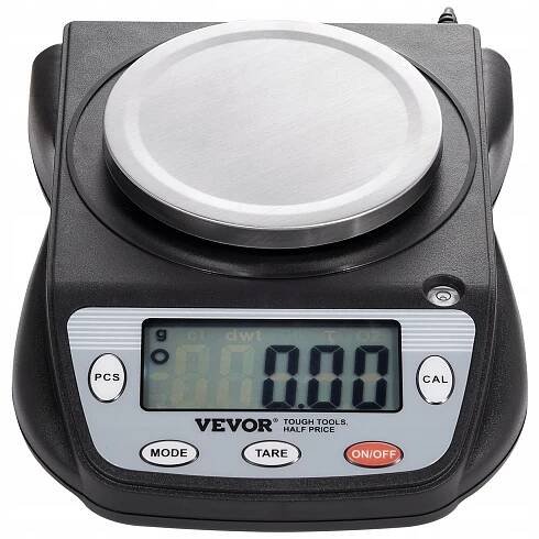 Analytická váha Laboratorní váha 600 g x 0,01 g 6 jednotek Převod Elektronická Model SF-400D