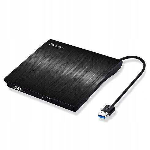 EXTERNÍ MECHANIKA CD-R DVD USB Vypalovačka pro notebook PC Přenosný přehrávač