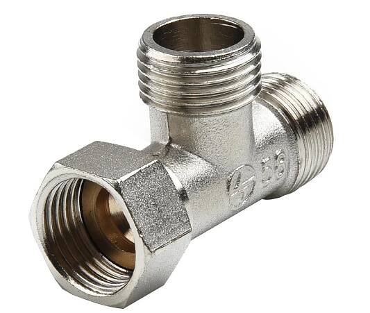 Záchodový přepínací ventil Měď G1/2" T-ventil Bidet Sprej Sprchová armatura Vodní ohřívač Živé pokovování spojů Třícestné zařízení