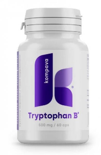 KOMPAVA Tryptophan B+ 500 mg 60 kapslí