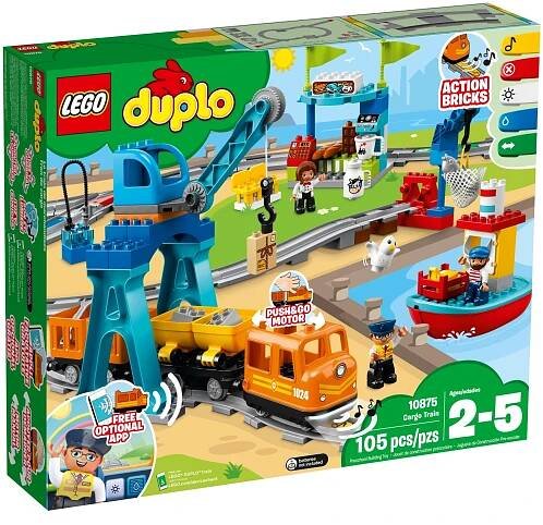 LEGO DUPLO 10875 Nákladní vlak