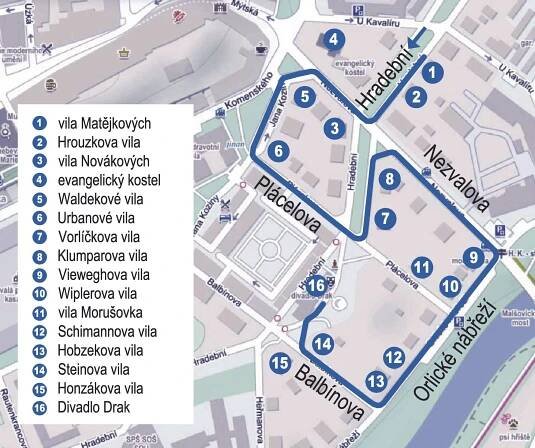 Hradec Králové, Morušovka: úžasné vily byly tak luxusní, že své majitele zruinovaly