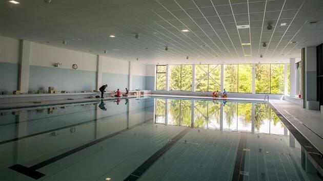 Nový 25metrový bazén se v Pardubicích otevře 5. června.