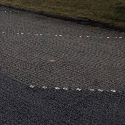 ECORASTER- zatravňovací dlažba- ECORASTER E50- využití v praxi