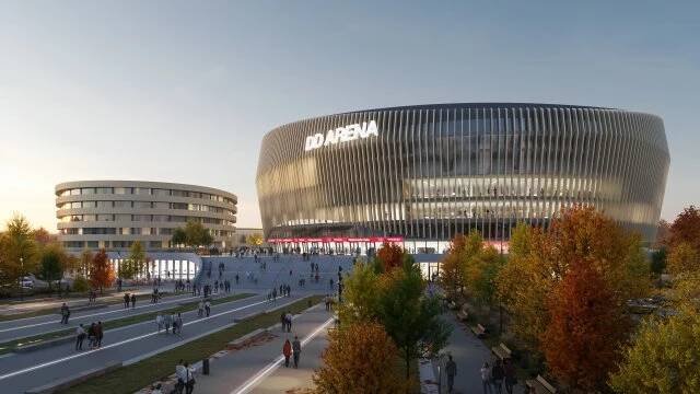 Nová hokejová hala pro Pardubice bude mít samá "nej" | Stavebnictvi3000.cz