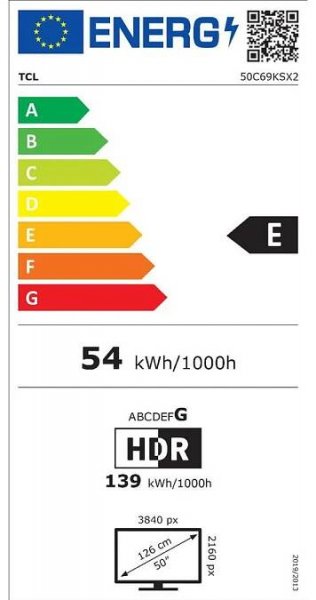 50C69KS Mini LED QLED TV TCL | eberry.cz