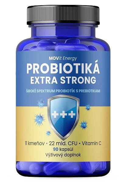 MOVit Probiotiká EXTRA STRONG, 90 kapsúl