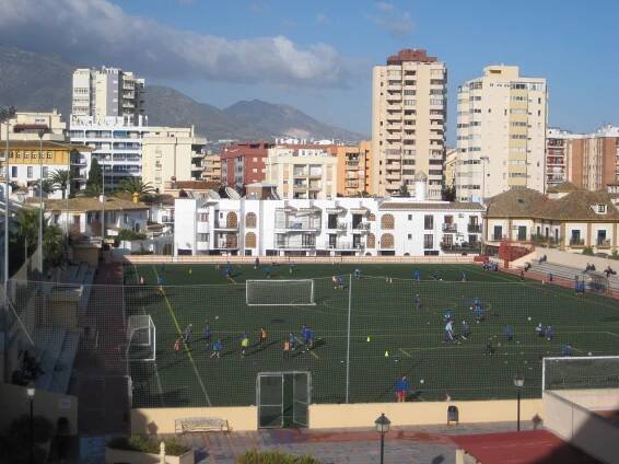 Our back balcony, off the bedrooms, gives us a nice view of soccer practices and games.  