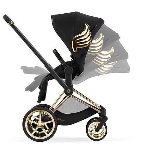 Cybex e-Priam Rahmen Design Collaborations, wings by Jeremy Scott