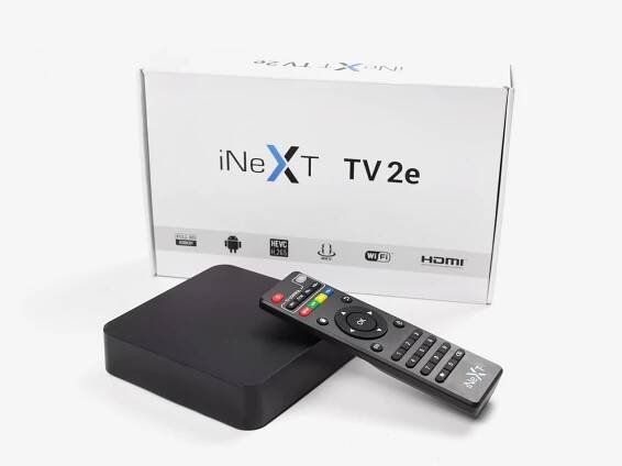 Set-top box inext TV2e, full set