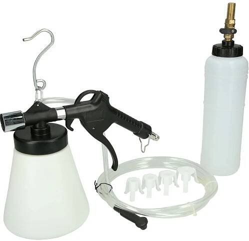 Brilliant Tools Odvzdušňovač brzd stlačeným vzduchem BT701200 Odvzdušňovač, ovládání