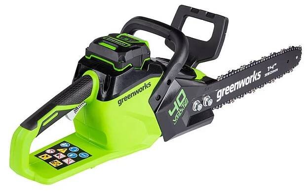 Aku řetězová pila Greenworks GD40CS15 40V | Mountfield.cz
