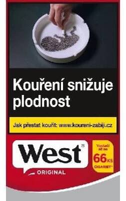Cigaretový tabák WEST Red 30g
