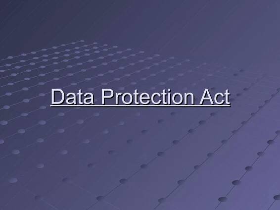 Data Protection Act 