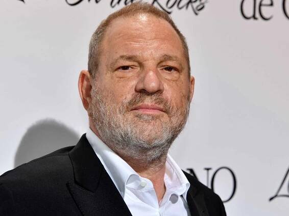 Harvey Weinstein poses during a photocall as he arrives to attend the De Grisogono Party on the sidelines of the 70th Cannes Film Festival on May 23, 2017. 
