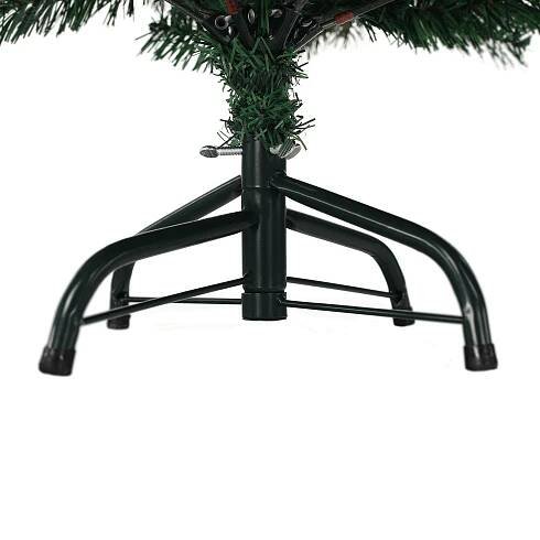 3D vánoční stromek, zelená, 120 cm, CHRISTMAS TYP 9