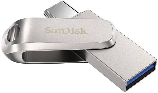 Sandisk Ultra Dual Drive Luxe 1 TB stříbrný (SDDDC4-1T00-G46)