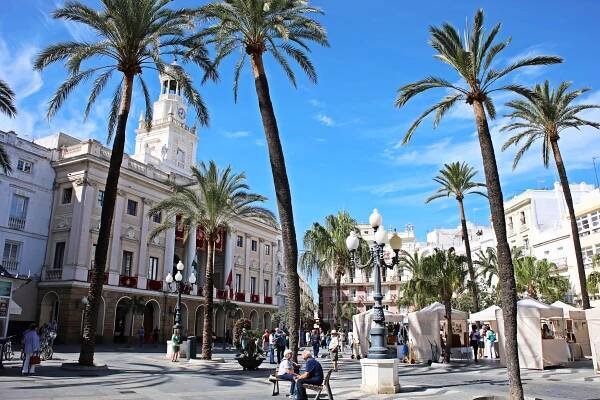 San Juan de Dios Square, Cádiz, Spain