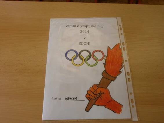 Sledujeme zimní olympiádu – ZŠ + MŠ Horní Dunajovice