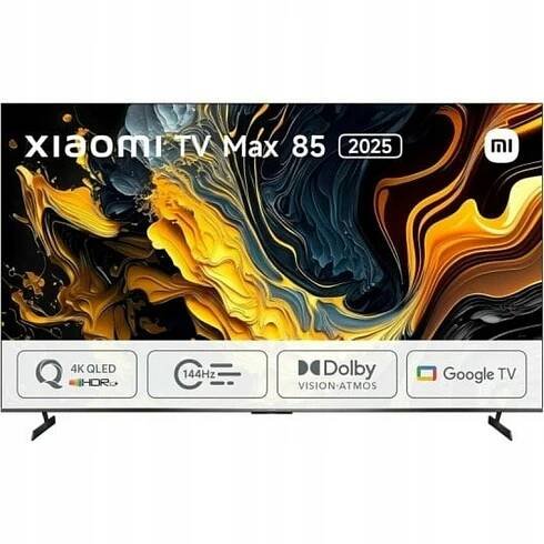 Televizor Xiaomi TV Max 85 2025 QLED 4K UHD HDR 144Hz Google TV AI