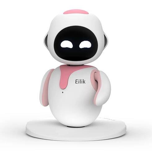 Robot Eilik - Touch Interactive Cute Robot with Abundant Emotions - Pink