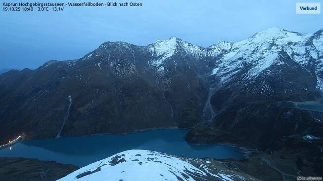 Kaprun Hochgebirgsstauseen - Wasserfallboden - Blick nach Osten - Foto-Webcam.eu