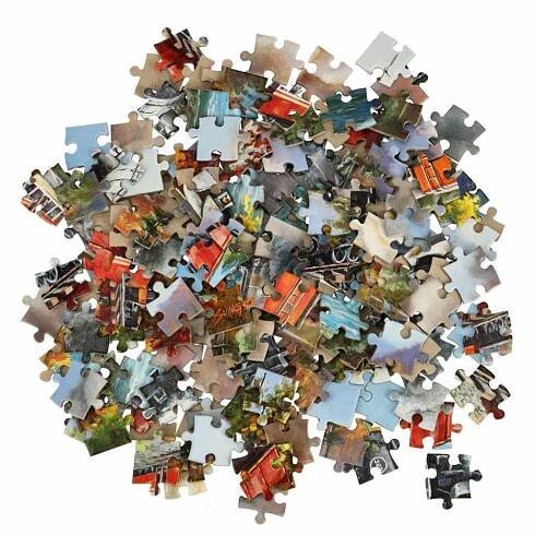 Puzzle 200 dílků - Vlak