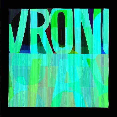 Carol Hazen, Danger - Wrong Way.100% commercial cottons, machine pieced and quilted by artist. 75.5” high x 76.5” wide. Photo: Aron Gent. 
