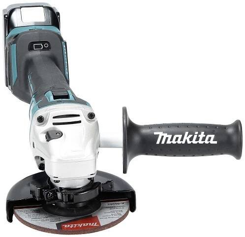 Makita DGA513RTJ DGA513RTJ Akumulátorová úhlová bruska 125 mm vč. nabíječky, vč. 2x aku, kufřík 18 V 5 Ah