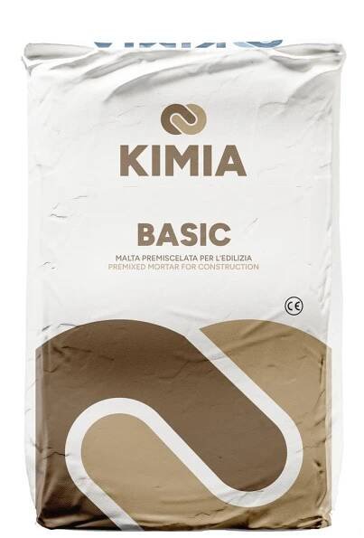 Shrinkage-compensated cementicious mortar for mediumfast drying screeds BASIC MASSETTO KIMIA