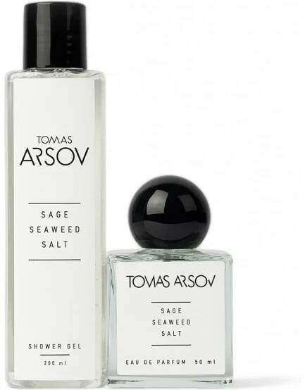 Tomas Arsov SAGE SEAWEED SALT parfém a sprchový gel