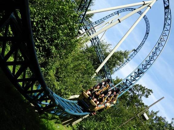 Plopsaland De Panne - Time Traveler & Hotel Construction - July 2020 - Coaster Kings