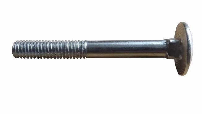 Šroub vratový M6x50 ZB DIN 603 4.8