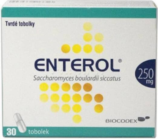 ENTEROL POR 250MG CPS DUR 30