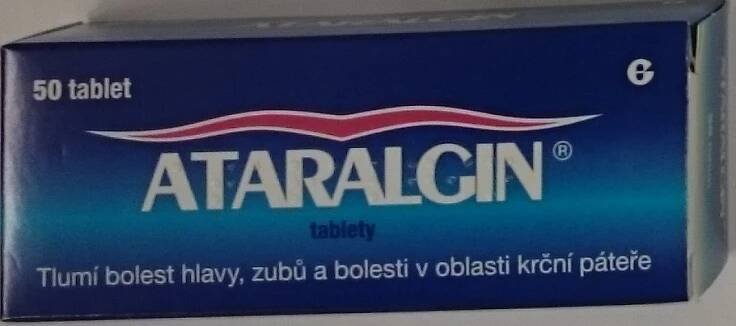 ATARALGIN POR 325MG/130MG/70MG TBL NOB 50