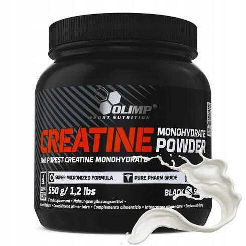 OLIMP KREATIN CREATINE MONOHYDRATE Powder 550g SÍLA ANABOL VITAMÍNY SÍLA