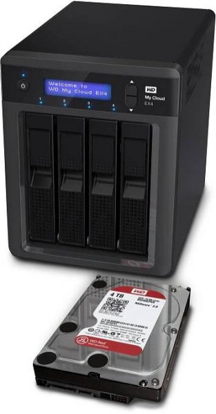 WD My Cloud EX4 24TB (4x 6TB)