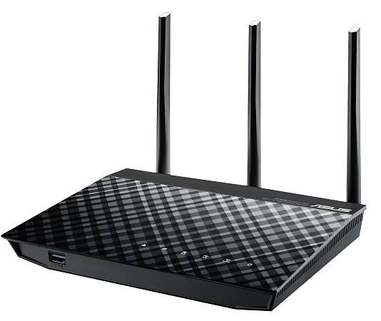 Bezdrátový router ASUS RT-N18U s přenosovými rychlostmi až 600 Mb/s