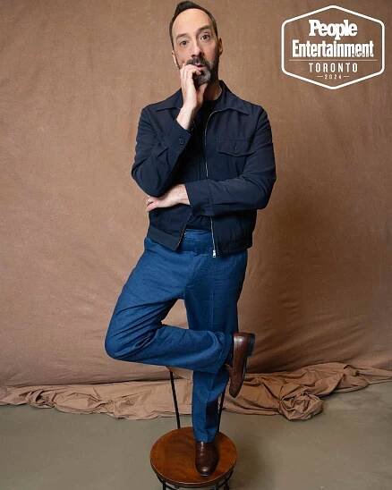 Tony Hale (Sketch) Photographed in the PEOPLE, EW and Shutterstock Toronto International Film Festival 2024 Portrait Studio on September 8, 2024 in Toronto, Ontario, Canada. 