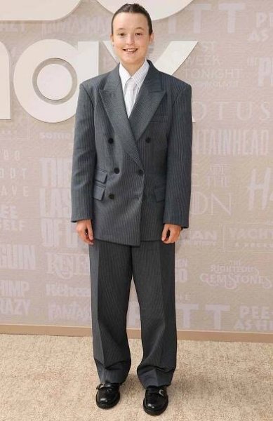 Bella Ramsey attends the HBO Max Emmy Nominee Celebration