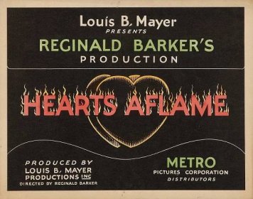 Hearts Aflame (1923)