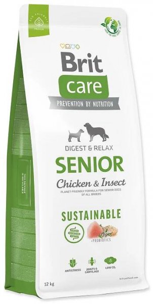 Brit Care Dog Sustainable Senior 12 kg