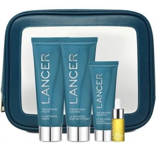 Sada, 5 produktů Lancer The Method Intro Kit Normal-Combination Skin