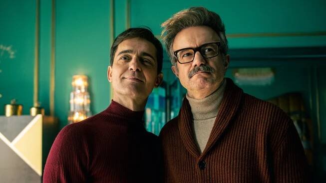 Berlín - Z filmu - Pedro Alonso, Tristán Ulloa