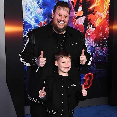 Noah Buddy DeFord, Jelly Roll arrives at the Los Angeles Premiere Of Paramount's 